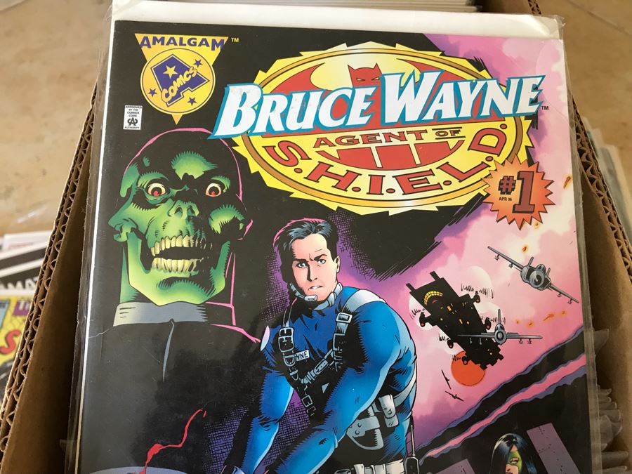 LONG Box Of Vintage Comic Books Featuring Lots Of 1st Issues Including First Issues Of Blade Runner, Kazar The Savage, Magik, Kull The Conqueror, Krull, The A-Team, The Dark Crystal And More - See All Photos For Sampling [Photo 11]