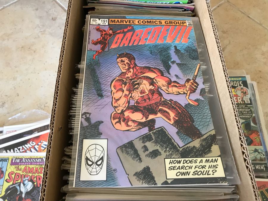 LONG Box Of Vintage Comic Books Featuring Lots Of 1st Issues Including First Issues Of Blade Runner, Kazar The Savage, Magik, Kull The Conqueror, Krull, The A-Team, The Dark Crystal And More - See All Photos For Sampling [Photo 19]