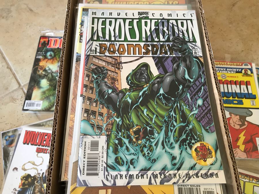 LONG Box Of Vintage Comic Books - See All Photos For Sampling [Photo 21]