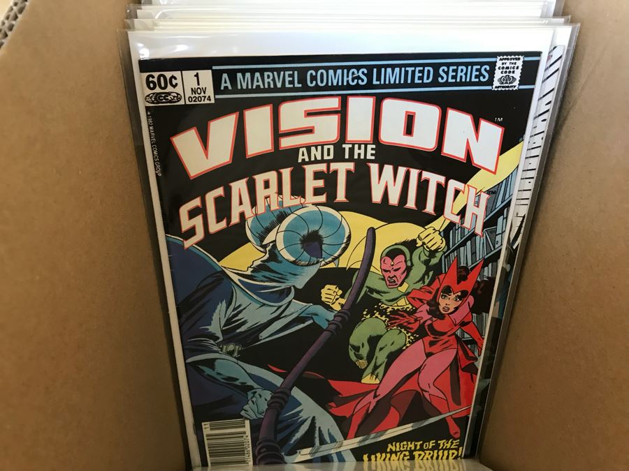 LONG Box Of Vintage Comic Books Featuring Lots Of 1st Editions: (12) X-O Manowar #0, NFL Super Pro #1, (9) Superman #50, Black Panther, Ghost Rider, DOOM #1, True Blood #1, Uncanny X-Men - See All Photos For Sampling [Photo 38]