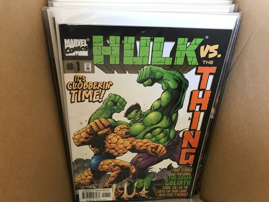 LONG Box Of Vintage Comic Books Featuring Lots Of 1st Editions: (12) X-O Manowar #0, NFL Super Pro #1, (9) Superman #50, Black Panther, Ghost Rider, DOOM #1, True Blood #1, Uncanny X-Men - See All Photos For Sampling [Photo 40]