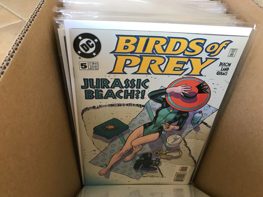 LONG Box Of Vintage Comic Books Featuring Lots Of 1st Editions: (12) X-O Manowar #0, NFL Super Pro #1, (9) Superman #50, Black Panther, Ghost Rider, DOOM #1, True Blood #1, Uncanny X-Men - See All Photos For Sampling [Photo 55]