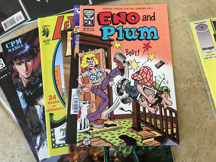 LONG Box Of Vintage Comic Books Featuring Lots Of 1st Editions: (12) X-O Manowar #0, NFL Super Pro #1, (9) Superman #50, Black Panther, Ghost Rider, DOOM #1, True Blood #1, Uncanny X-Men - See All Photos For Sampling [Photo 18]