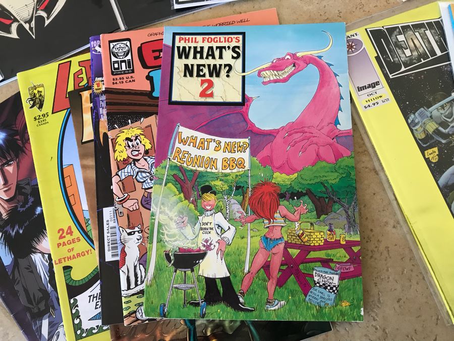 LONG Box Of Vintage Comic Books Featuring Lots Of 1st Editions: (12) X-O Manowar #0, NFL Super Pro #1, (9) Superman #50, Black Panther, Ghost Rider, DOOM #1, True Blood #1, Uncanny X-Men - See All Photos For Sampling [Photo 17]