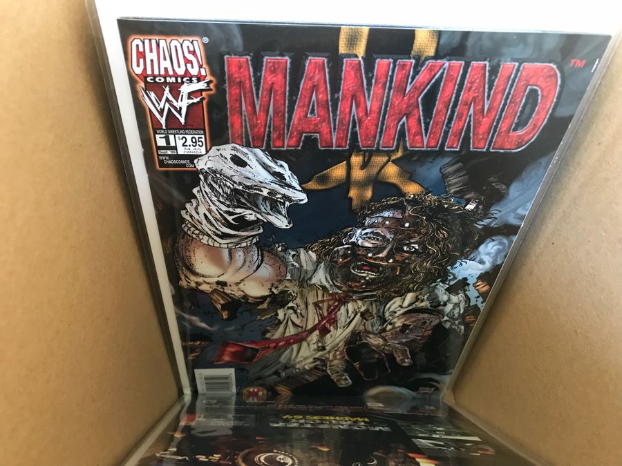LONG Box Of Vintage Comic Books Featuring Lots Of 1st Editions: (12) X-O Manowar #0, NFL Super Pro #1, (9) Superman #50, Black Panther, Ghost Rider, DOOM #1, True Blood #1, Uncanny X-Men - See All Photos For Sampling [Photo 56]