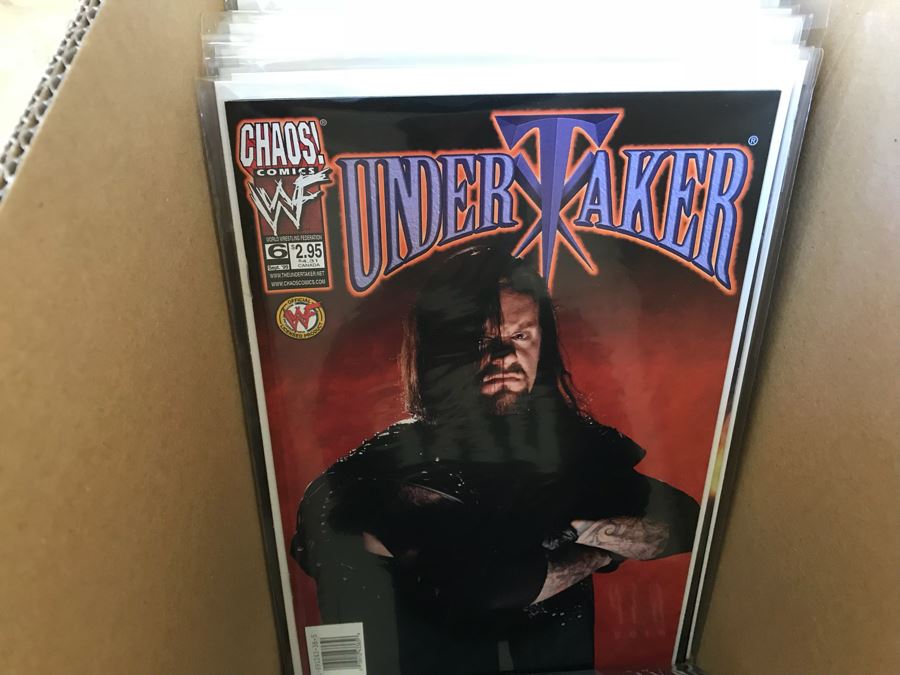 LONG Box Of Vintage Comic Books Featuring Lots Of 1st Editions: (12) X-O Manowar #0, NFL Super Pro #1, (9) Superman #50, Black Panther, Ghost Rider, DOOM #1, True Blood #1, Uncanny X-Men - See All Photos For Sampling [Photo 35]