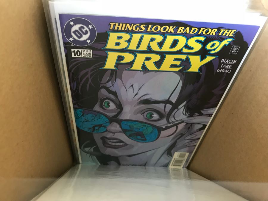 LONG Box Of Vintage Comic Books Featuring Lots Of 1st Editions: (12) X-O Manowar #0, NFL Super Pro #1, (9) Superman #50, Black Panther, Ghost Rider, DOOM #1, True Blood #1, Uncanny X-Men - See All Photos For Sampling [Photo 57]