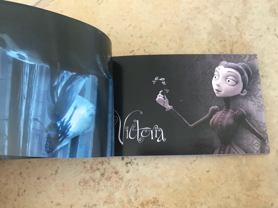 (2) SIGNED Copies Of Tim Burton's Corpse Bride Animated Flip Comic Book [Photo 4]