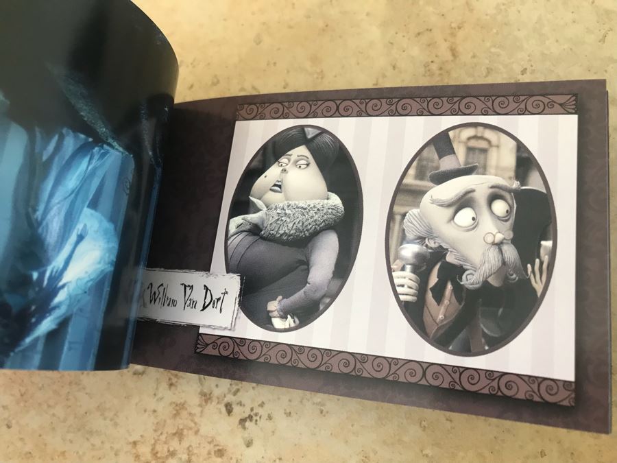 (2) SIGNED Copies Of Tim Burton's Corpse Bride Animated Flip Comic Book [Photo 6]