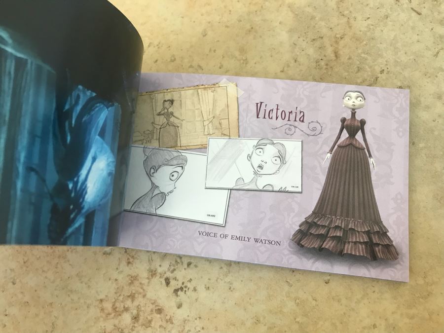 (2) SIGNED Copies Of Tim Burton's Corpse Bride Animated Flip Comic Book [Photo 5]