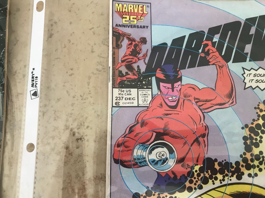 (6) Vintage MARVEL Daredevil Comic Books [Photo 9]