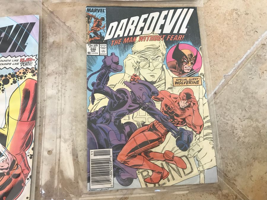 (6) Vintage MARVEL Daredevil Comic Books [Photo 10]