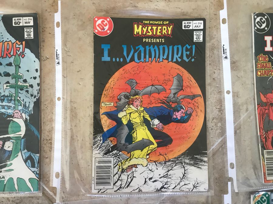 (12) Vintage Comic Books DC Comics: The Witching Hour, I...Vampire, Tales Of The Unexpected, Weird War, The House Of Mystery [Photo 6]