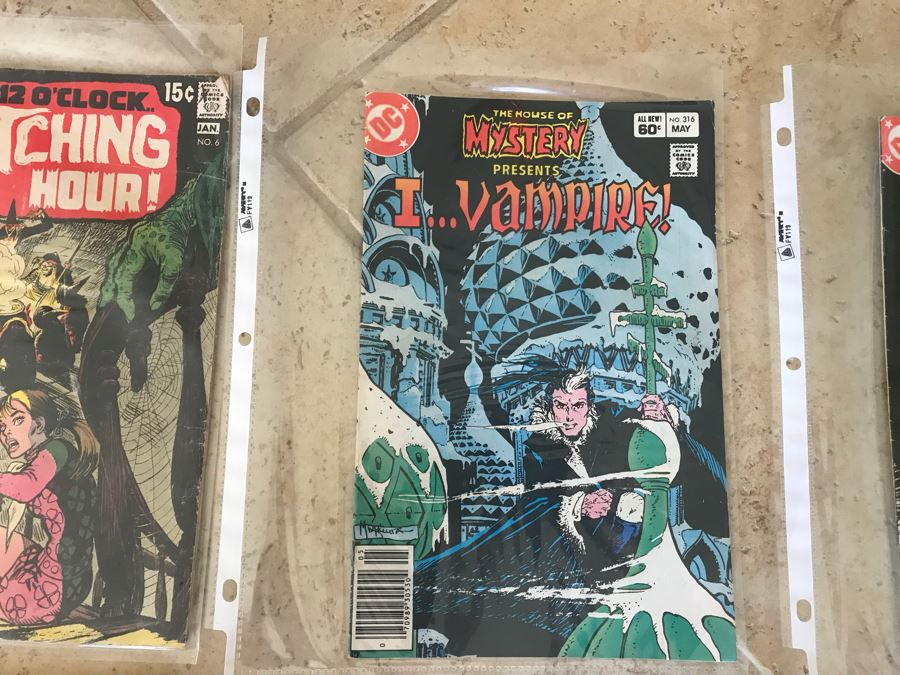 (12) Vintage Comic Books DC Comics: The Witching Hour, I...Vampire, Tales Of The Unexpected, Weird War, The House Of Mystery [Photo 4]