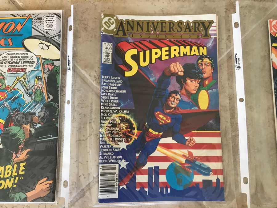 (8) Vintage Comic Books: Action Comics, Superman, Star Trek, Bugs Bunny, Fantastic Four, Ghost Rider, Mighty Samson [Photo 4]