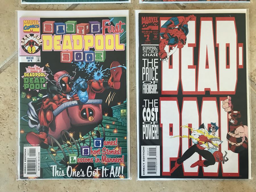 (4) Vintage MARVEL Comics Deadpool Comic Books [Photo 3]