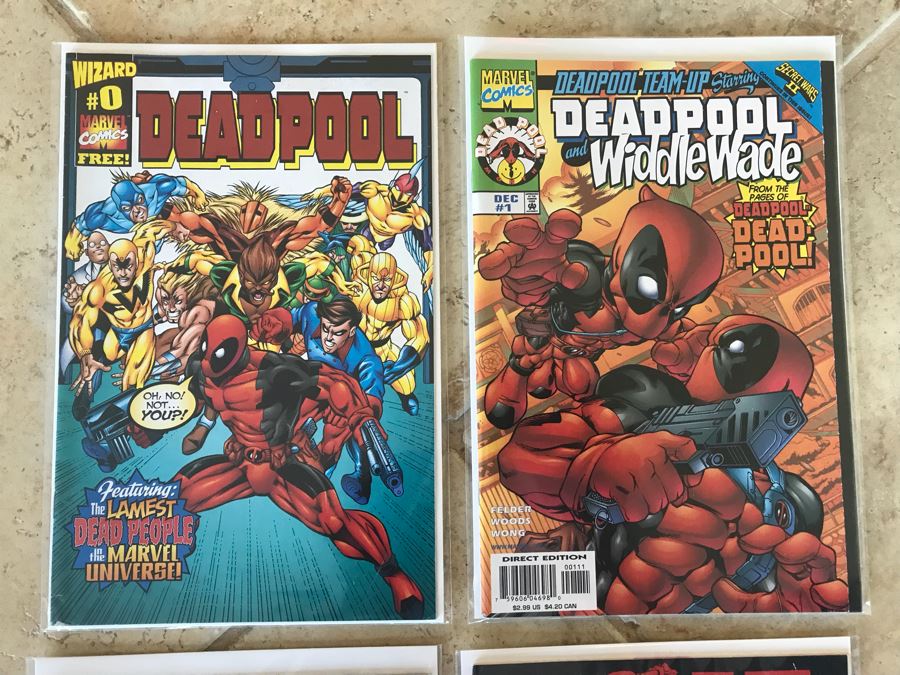 (4) Vintage MARVEL Comics Deadpool Comic Books [Photo 2]