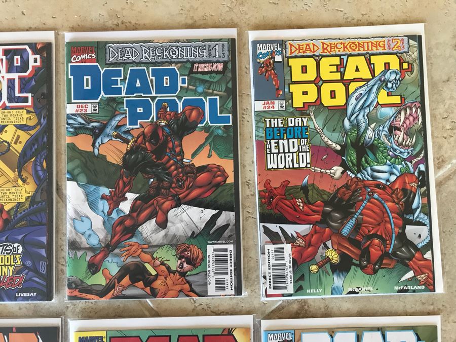(4) Vintage MARVEL Comics Deadpool Comic Books [Photo 6]