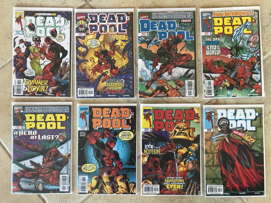 (4) Vintage MARVEL Comics Deadpool Comic Books [Photo 4]