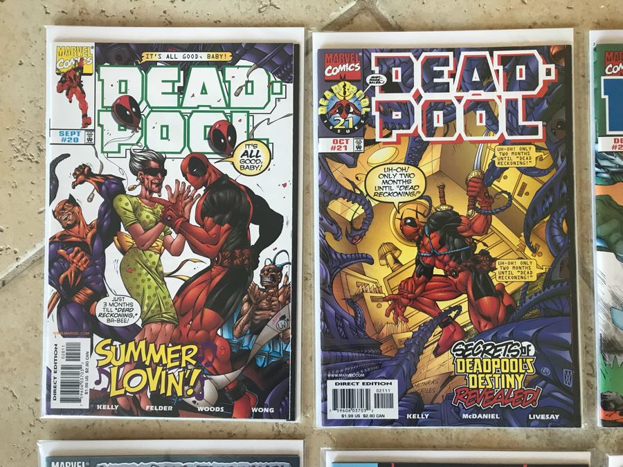 (4) Vintage MARVEL Comics Deadpool Comic Books [Photo 5]