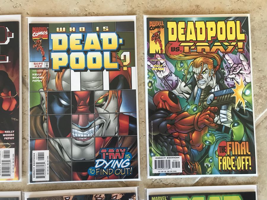 (8) Vintage MARVEL Comics Deadpool Comic Books [Photo 3]