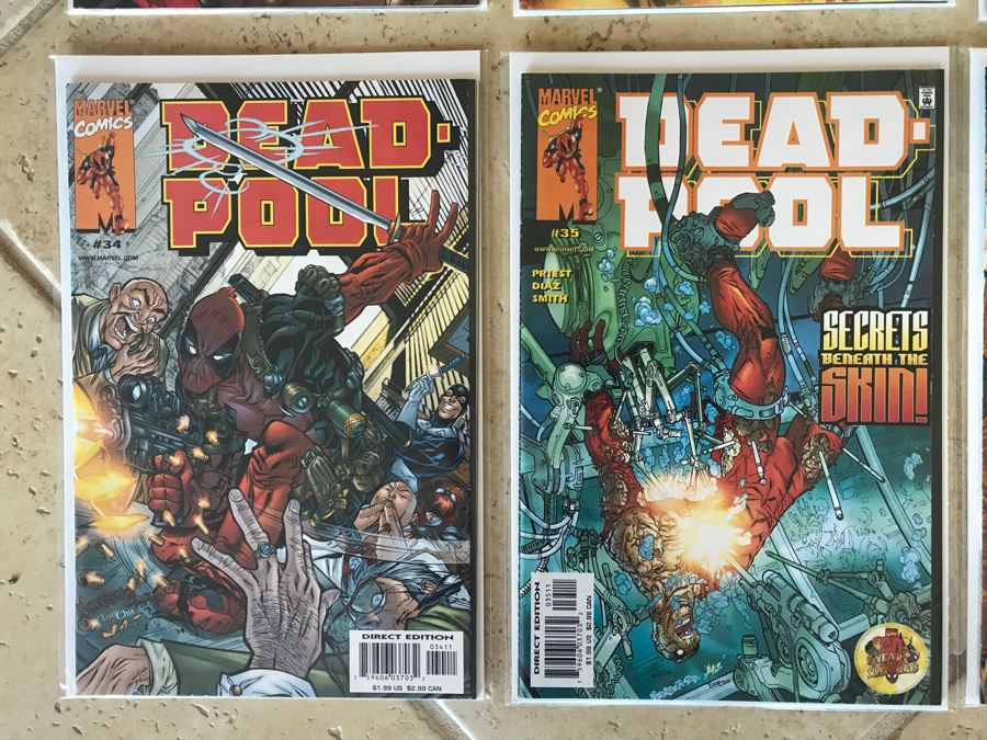 (8) Vintage MARVEL Comics Deadpool Comic Books [Photo 4]
