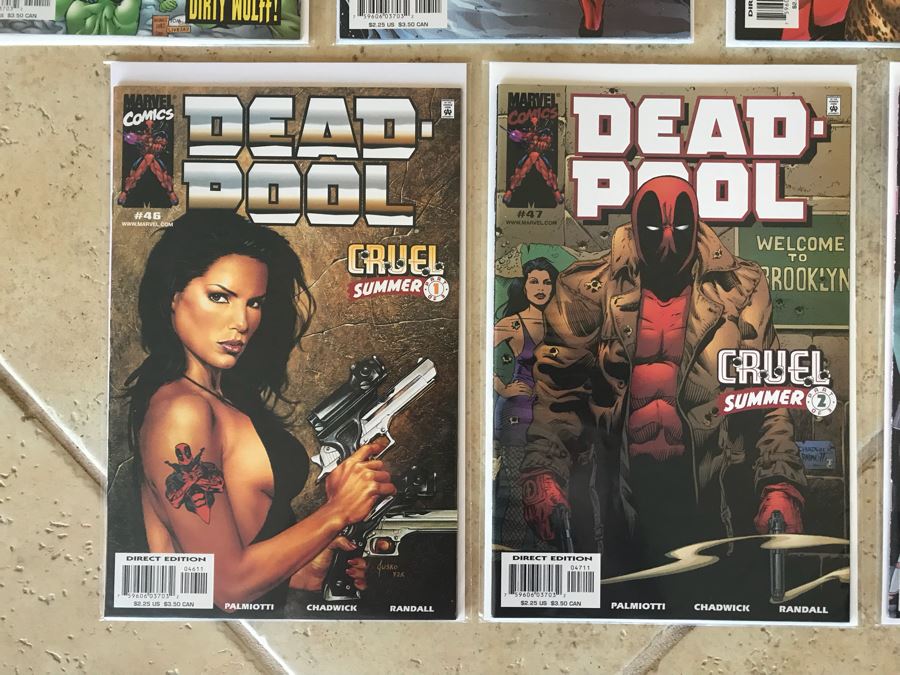 (7) Vintage MARVEL Comics Deadpool Comic Books [Photo 4]