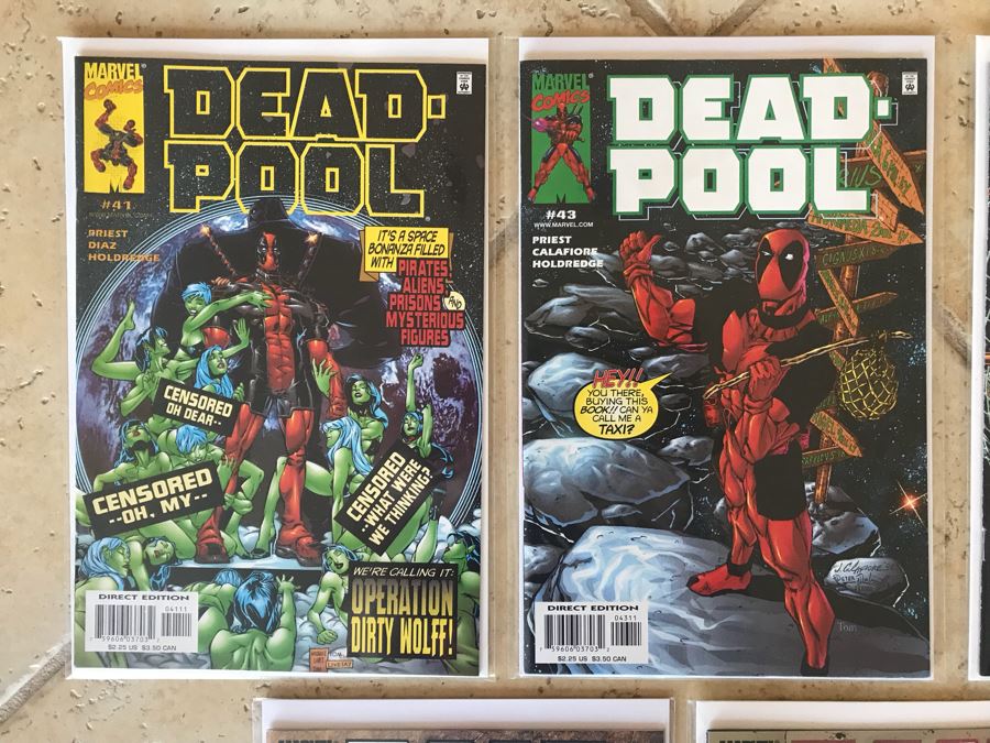 (7) Vintage MARVEL Comics Deadpool Comic Books [Photo 2]