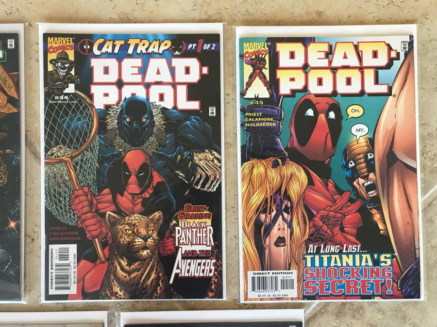 (7) Vintage MARVEL Comics Deadpool Comic Books [Photo 3]