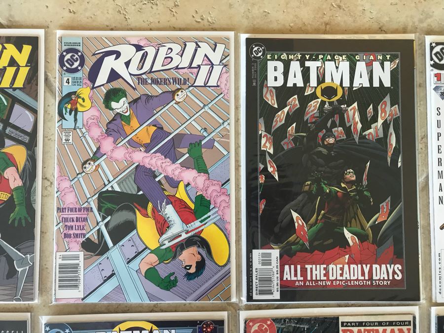 (10) Vintage DC Comics Batman And Robin Comic Books [Photo 3]