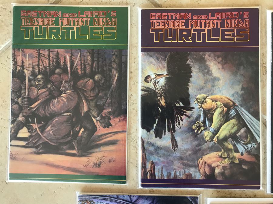 (7) Vintage Teenage Mutant Ninja Turtles TMNT Eastman And Laird Comic Books [Photo 2]