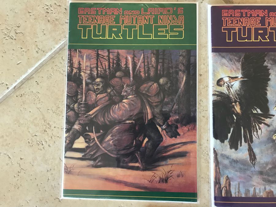 (7) Vintage Teenage Mutant Ninja Turtles TMNT Eastman And Laird Comic Books [Photo 3]
