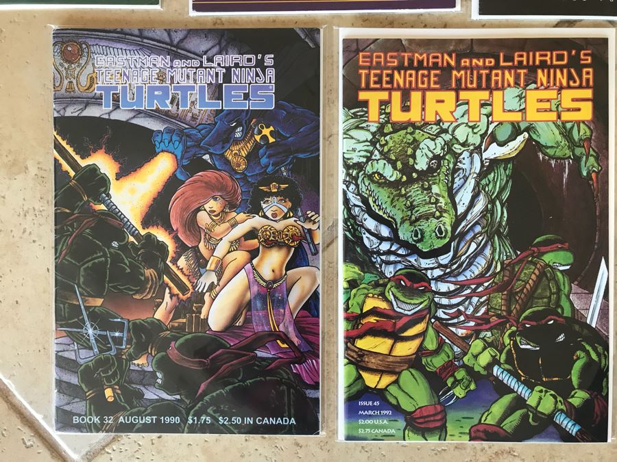 (7) Vintage Teenage Mutant Ninja Turtles TMNT Eastman And Laird Comic Books [Photo 6]