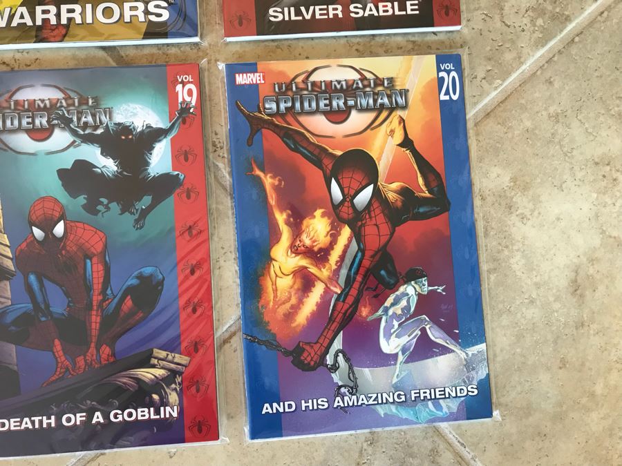 (10) Vintage Ultimate Spider-Man Trade Paper Back Comic Books Issues #11-#20 [Photo 7]