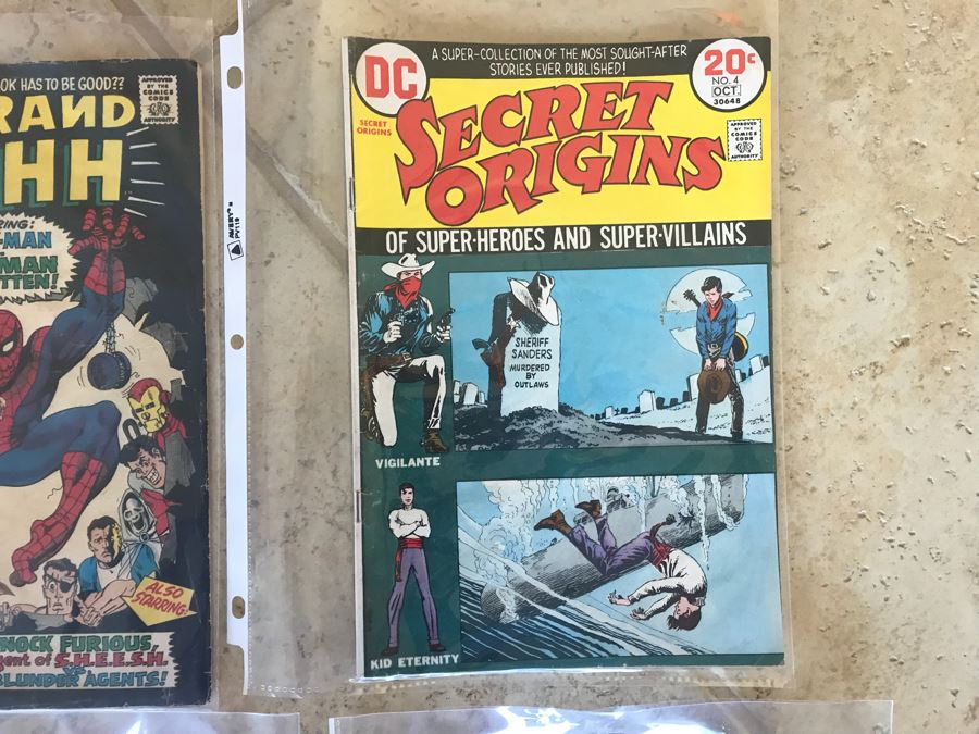 (8) Vintage MARVEL And DC Comic Books: The Beast, Superboy, Not Brand Echh, Secret Origins, Secret Six, Ant-Man, Detective Comics, World's Finest [Photo 5]