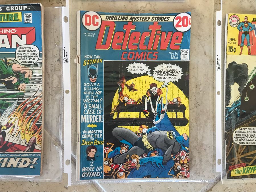 (8) Vintage MARVEL And DC Comic Books: The Beast, Superboy, Not Brand Echh, Secret Origins, Secret Six, Ant-Man, Detective Comics, World's Finest [Photo 8]