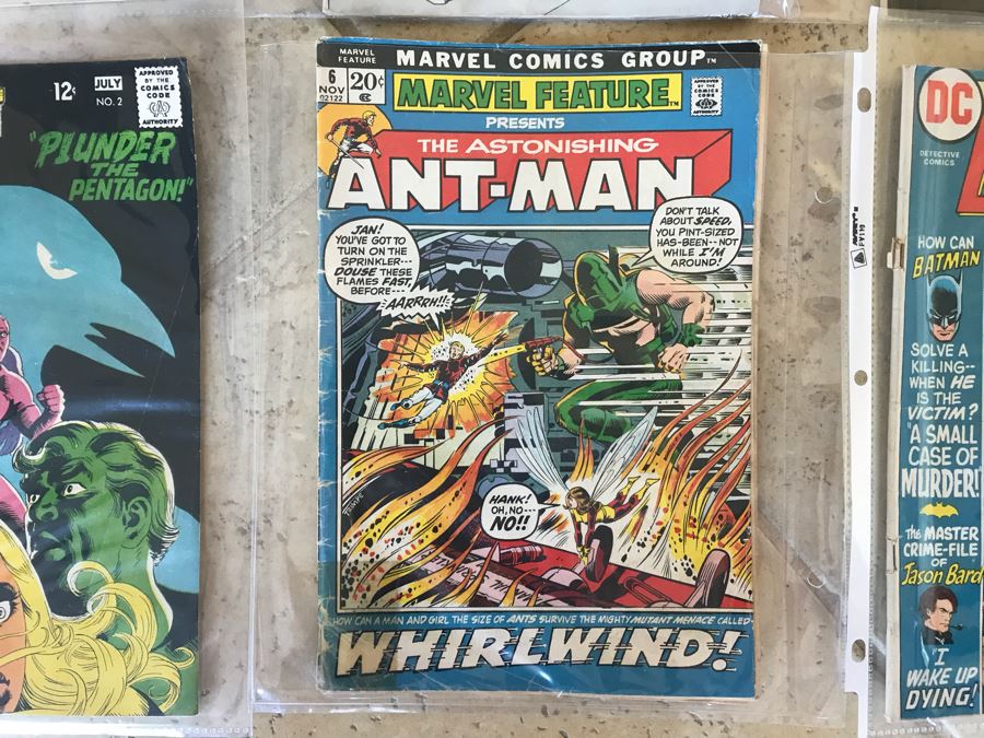 (8) Vintage MARVEL And DC Comic Books: The Beast, Superboy, Not Brand Echh, Secret Origins, Secret Six, Ant-Man, Detective Comics, World's Finest [Photo 7]
