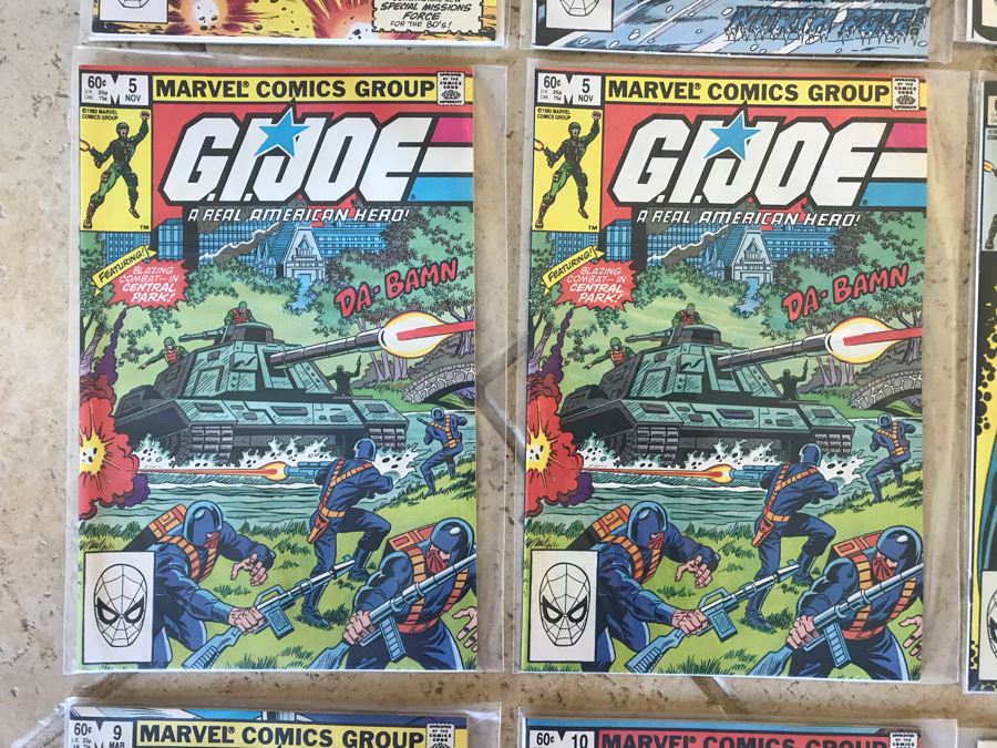 (15) Vintage MARVEL Comic Books G.I. Joe Including #1,2,3,4,5 [Photo 5]