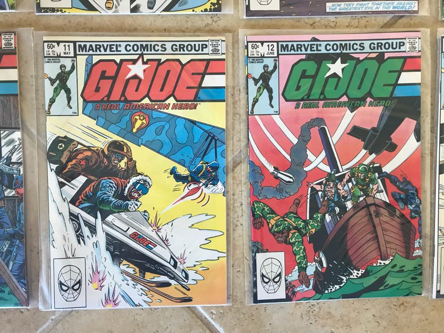 (15) Vintage MARVEL Comic Books G.I. Joe Including #1,2,3,4,5 [Photo 9]