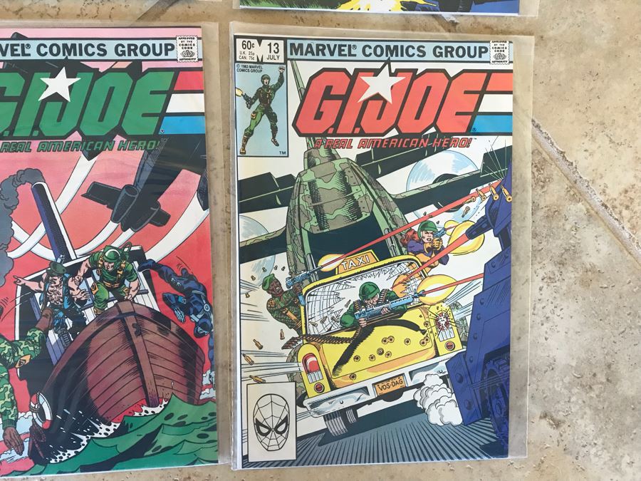 (15) Vintage MARVEL Comic Books G.I. Joe Including #1,2,3,4,5 [Photo 10]
