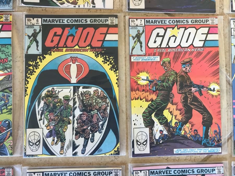 (15) Vintage MARVEL Comic Books G.I. Joe Including #1,2,3,4,5 [Photo 6]