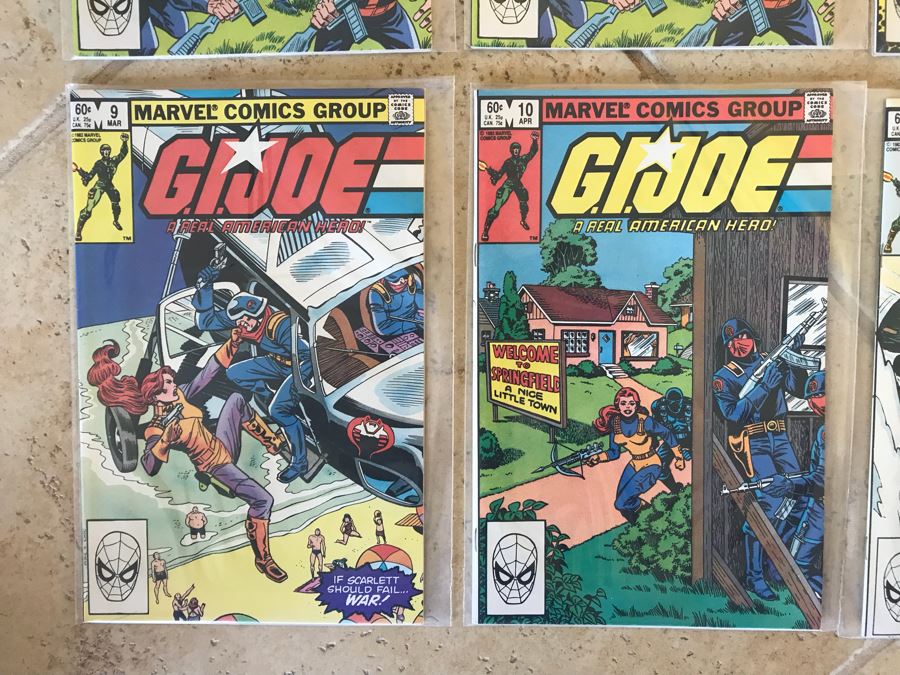 (15) Vintage MARVEL Comic Books G.I. Joe Including #1,2,3,4,5 [Photo 8]