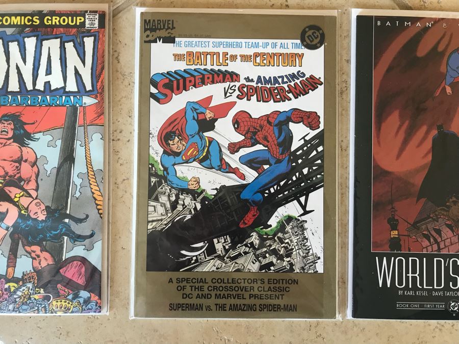 (8) Vintage Comic Books Including First Issues: Superman, Dennis The Menace, The Life Of Pope John Paul II, Teenage Mutant Ninja Turtles The Movie [Photo 7]