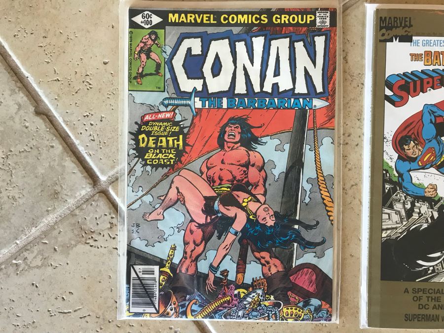 (8) Vintage Comic Books Including First Issues: Superman, Dennis The Menace, The Life Of Pope John Paul II, Teenage Mutant Ninja Turtles The Movie [Photo 6]