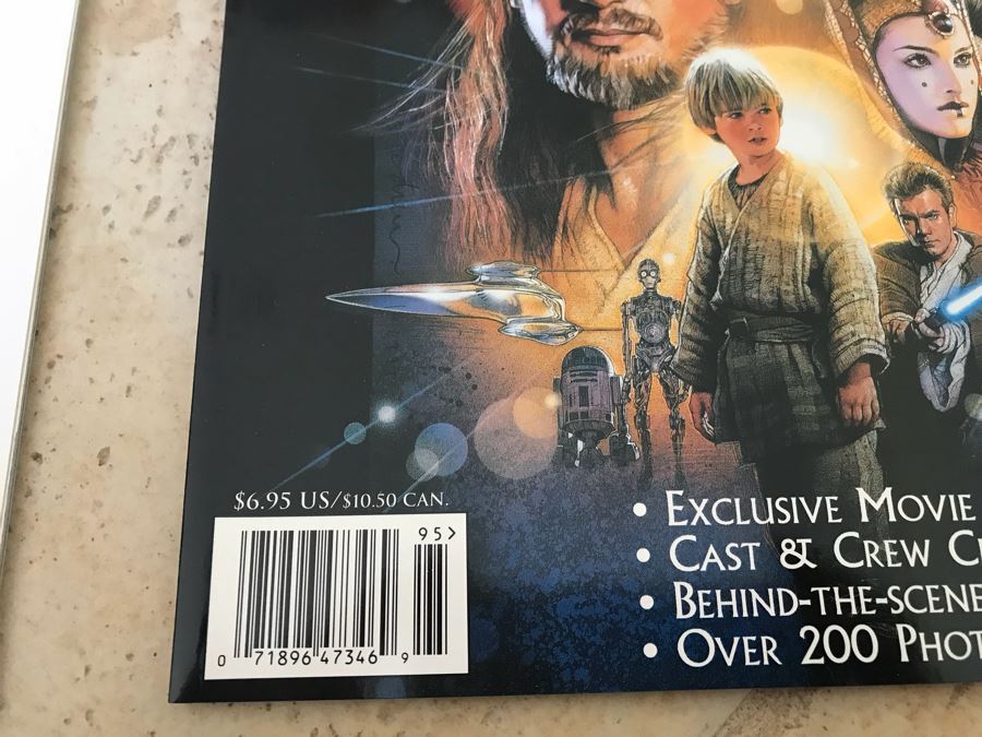 (4) Vintage Star Wars, The Empire Strikes Back, Return Of The Jedi, Star Wars Episode I Collectors Magazines [Photo 9]