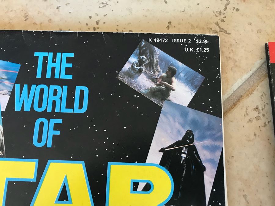 (4) Vintage Star Wars, The Empire Strikes Back, Return Of The Jedi, Star Wars Episode I Collectors Magazines [Photo 3]