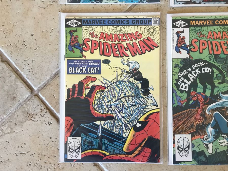 (8) Vintage Marvel The Amazing Spider-Man Comic Books: #151, #195, #203, #204, #205, #226, #227, #245 [Photo 6]