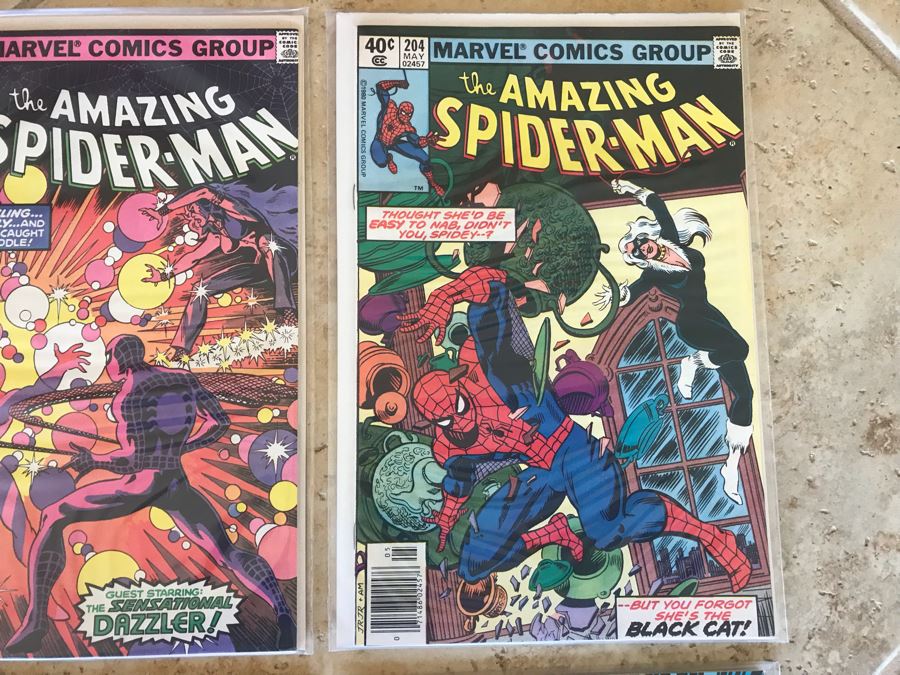 (8) Vintage Marvel The Amazing Spider-Man Comic Books: #151, #195, #203, #204, #205, #226, #227, #245 [Photo 5]
