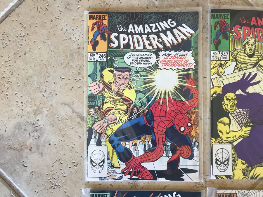 (8) Vintage Marvel The Amazing Spider-Man Comic Books [Photo 2]