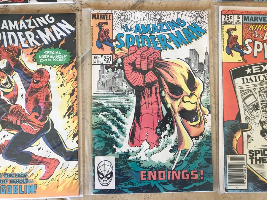 (8) Vintage Marvel The Amazing Spider-Man Comic Books [Photo 7]